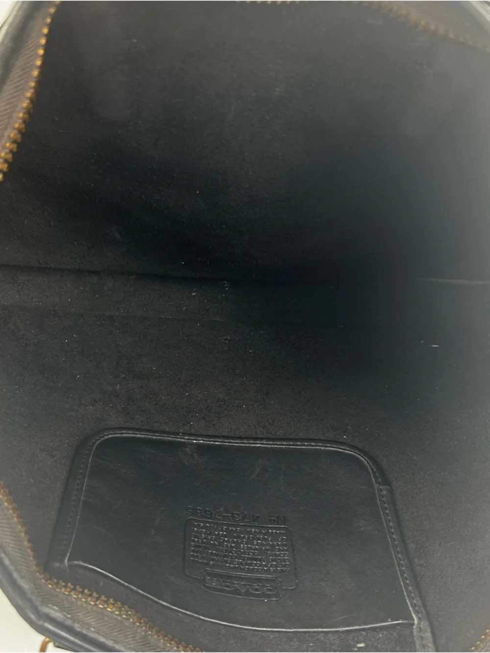 Vintage Coach Classic Black Leather Briefcase - Women’s Professional Work Bag